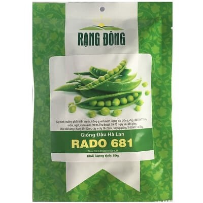 Hạt Giống Đậu Hà Lan Rạng Đông 50gram