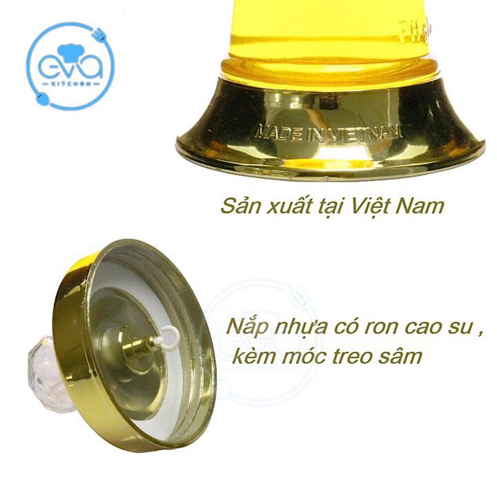 Bình Ngâm Thủy Tinh 2 Lít  Dáng Củ Sâm HS2L