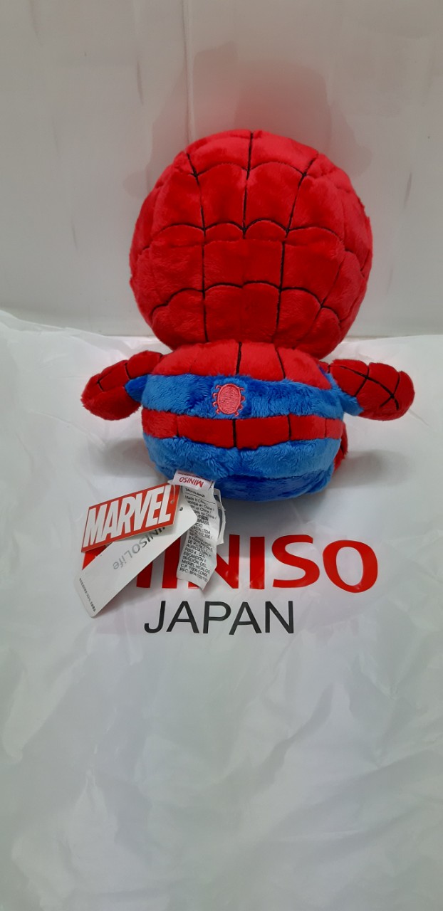 Gấu bông MARVEL Spiderman người nhện 25 cm lông xù mịn