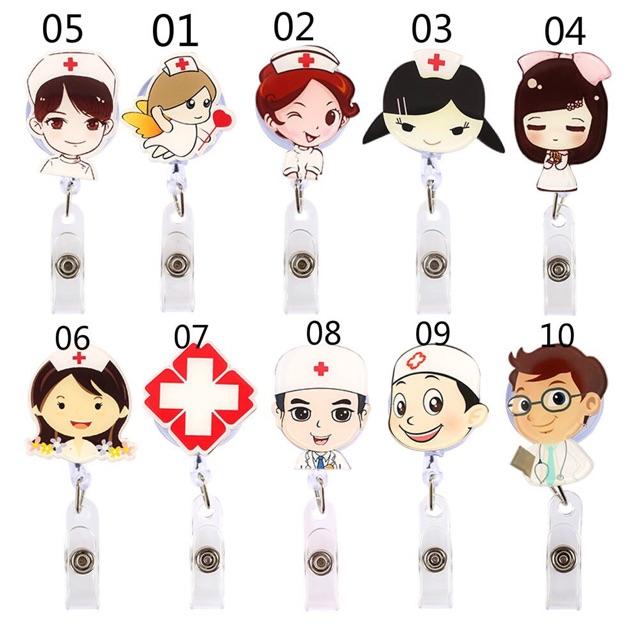 Móc Thẻ Tên Y Khoa Y Tế
