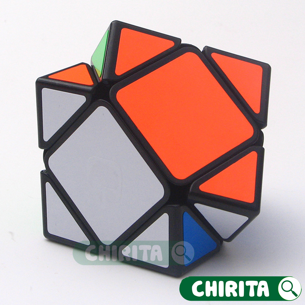 Đồ Chơi Rubik Skewb Biến Thể Viền Đen Cao Cấp - Rubik Biến Thế , Rubik Magic Cube Stickerless - Tốc Độ Xoay Chuyên Nghiệp NO.8923-3