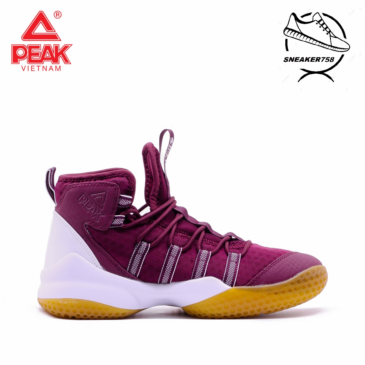 Giày PEAK Streetball Master DA830551 – Đỏ Đun