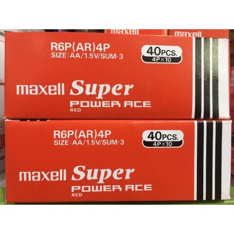Hộp 40 viên pin tiểu AA Maxell