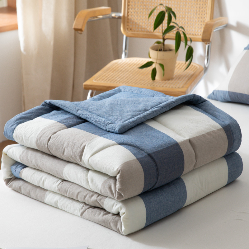 Chăn hè trần bông 1.6x2m cotton cao cấp - chăn mền - mềm tuyết - chăn hè cotton