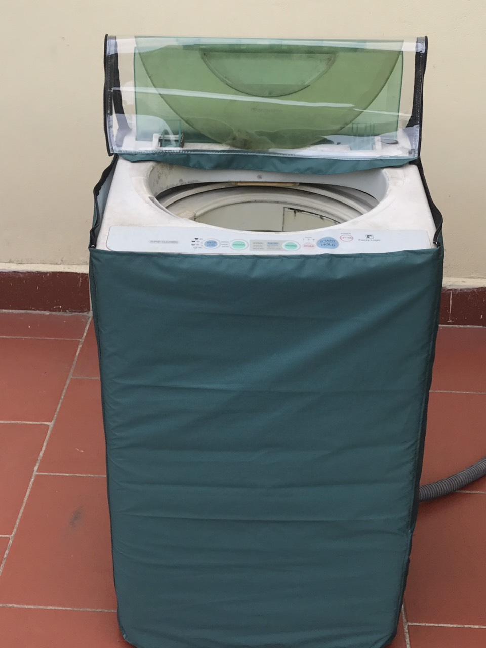 Vỏ bọc máy giặt cửa trên, cửa đứng