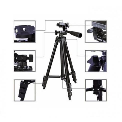 Gậy chụp hình 3 chân Tripod 3120 cho điện thoại và máy chụp hình đi du lịch