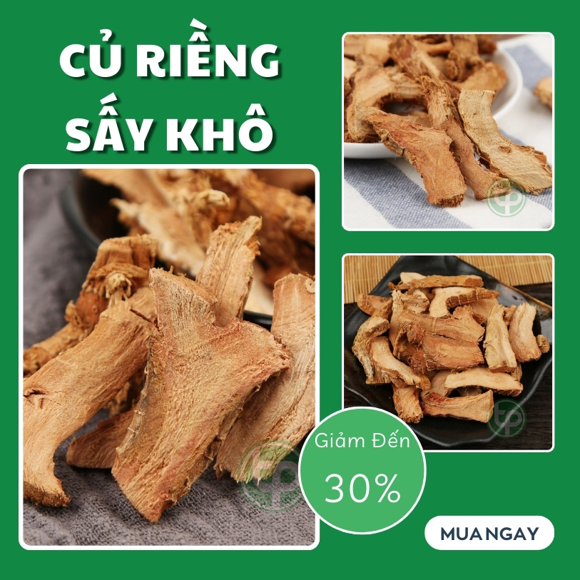 [New Arrivals] Premium Dried Galangal Root - Tan Phat Herbal - Large Bag, 1kg