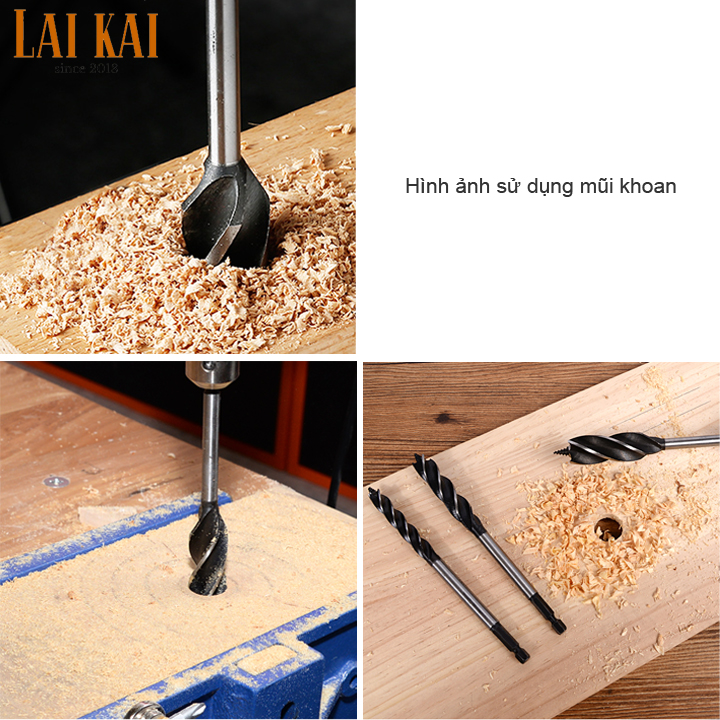 [HCM]Mũi khoan gỗ chuôi lục giác