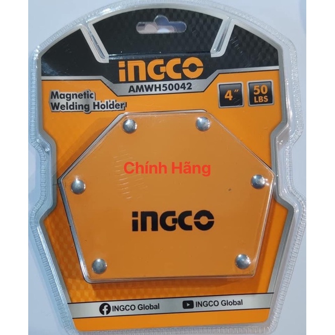 INGCO Ke góc nam châm lục giác AMWH50042