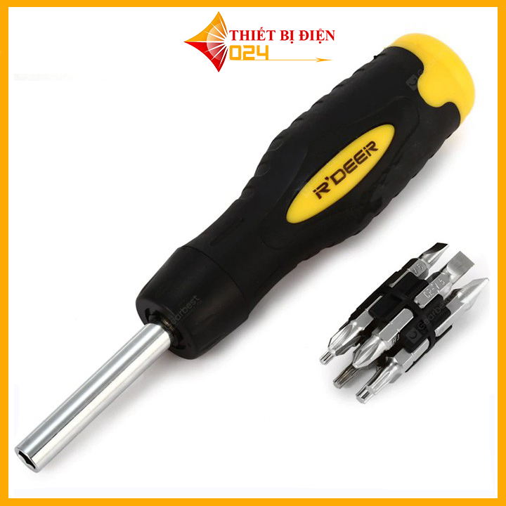 Tua Vít R'DEER RT-1613 Tặng 12 Đầu Vặn Vít