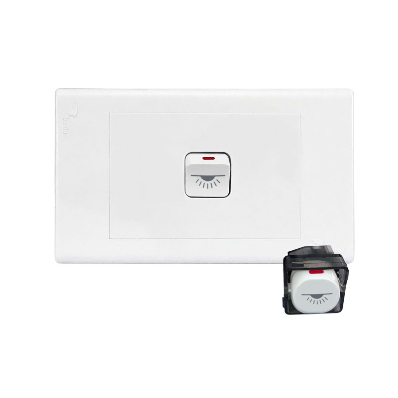 Hạt công tắc điện bật đèn trần, downlight, tuýp 10A
