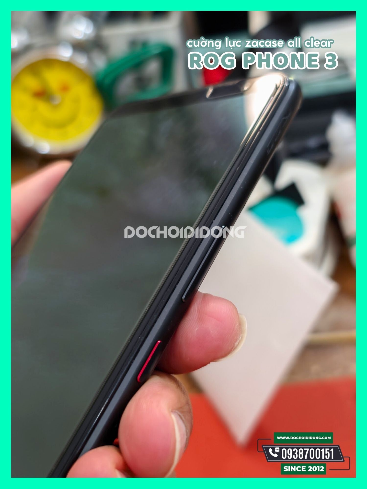 [HCM]Dán Cường Lực Asus Rog Phone 3 Zacase