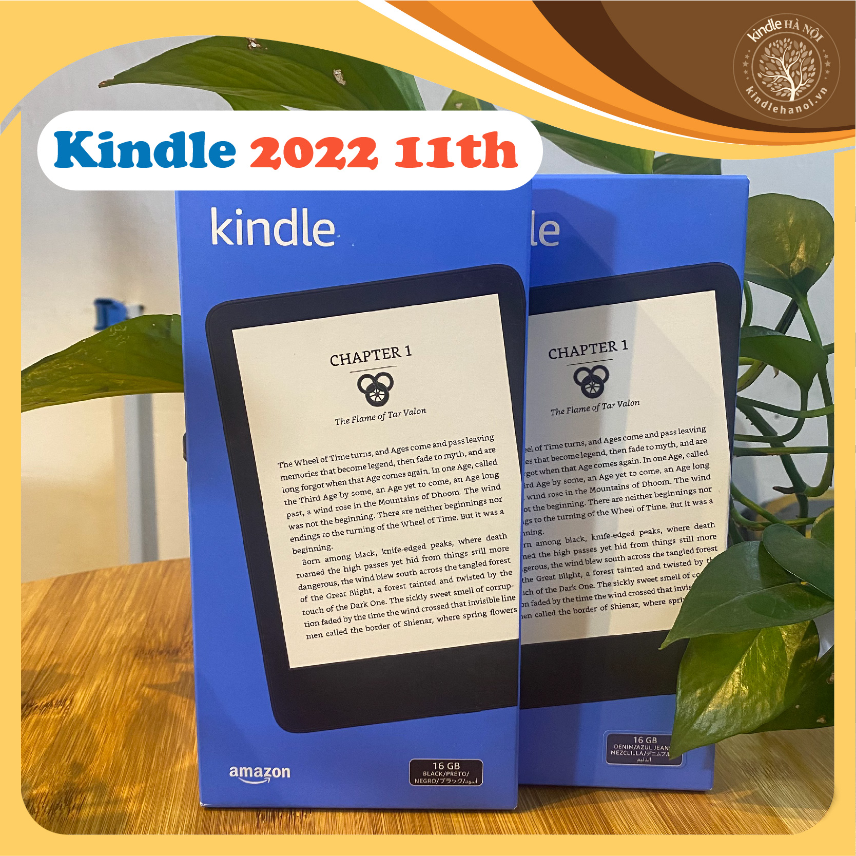 Máy đọc sách Kindle BASIC 11th (2022 & 2024) có đèn nền 6inch 300PPI, Bluetooth, Audible, 16GB Stogare