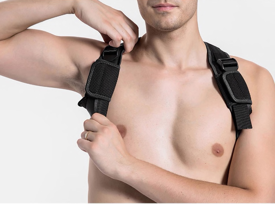 Đai lưng chống gù lưng nam nữ Aolikes AL3104