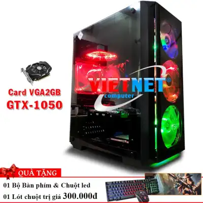 [HCM]Máy tính chơi game 72X1 core i7 2600 card GTX1050 RAM 8GB HDD 500GB