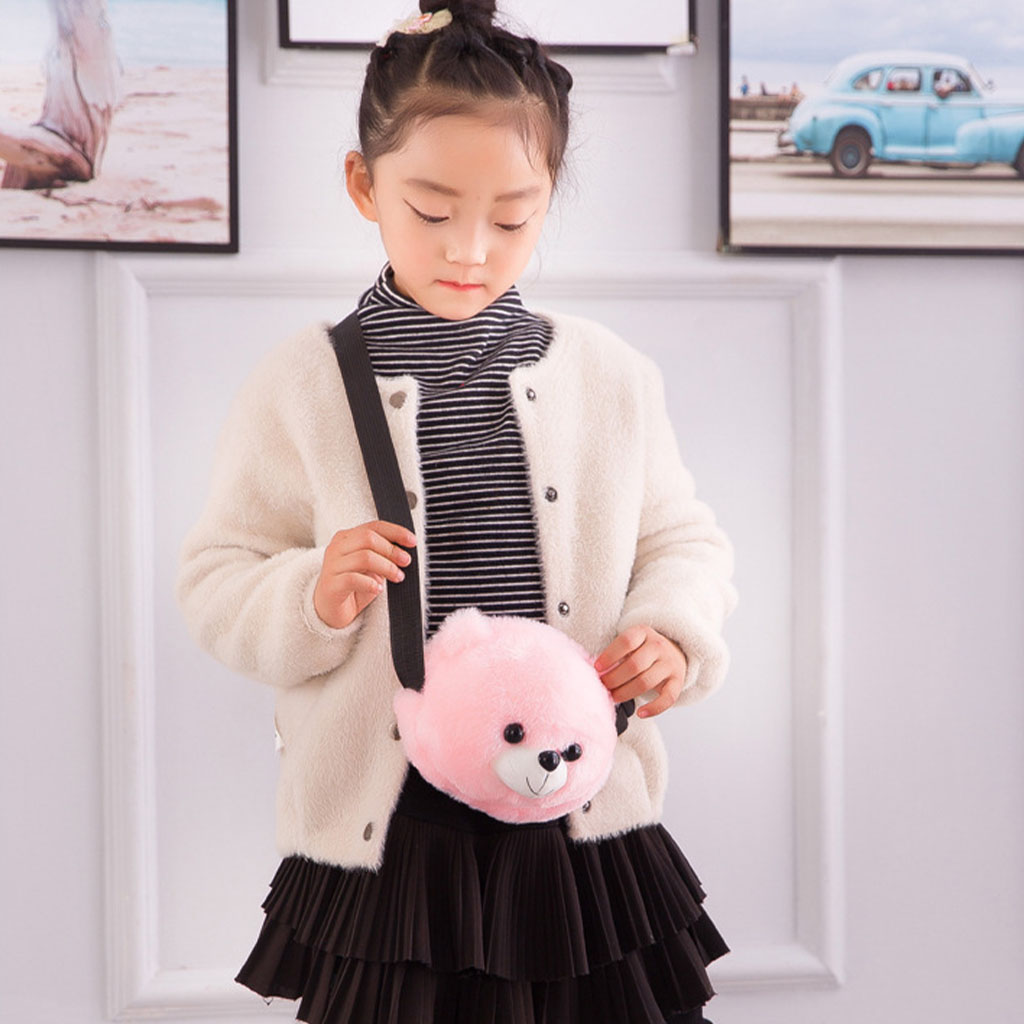 Túi đeo chéo hình gấu bông dễ thương cute