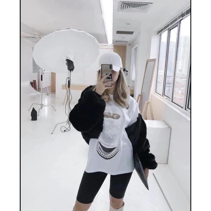 Quần legging ngố đùi thái cạp chun siêu mịn