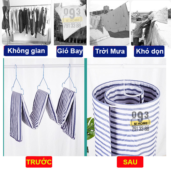 Sào Phơi Đồ Inox Cây Phơi Quần Áo Tiết Kiệm Không Gian