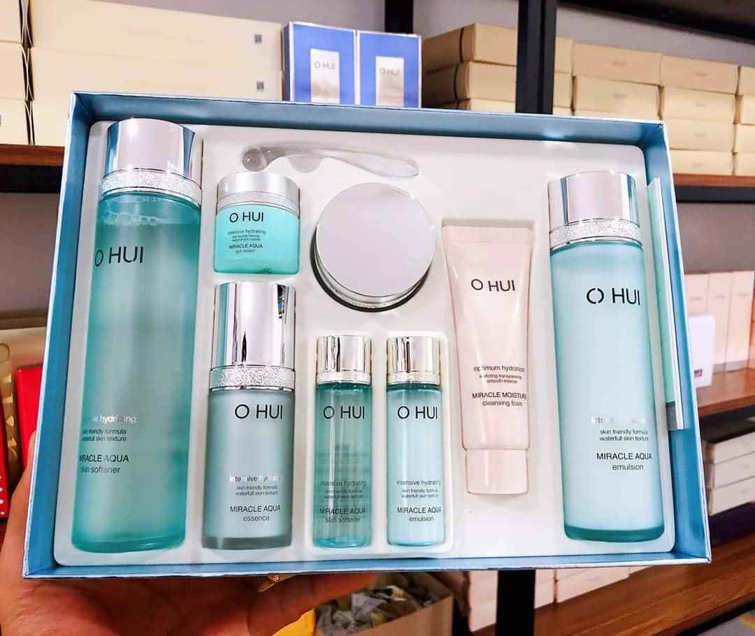 Set dưỡng da cấp nước Ohui Aqua