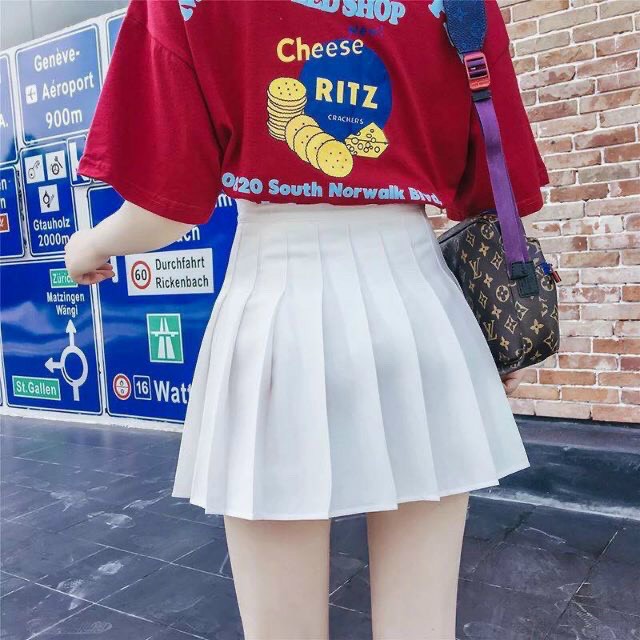 CHÂN VÁY SẾP LY SIÊU XINH ( hàng new)