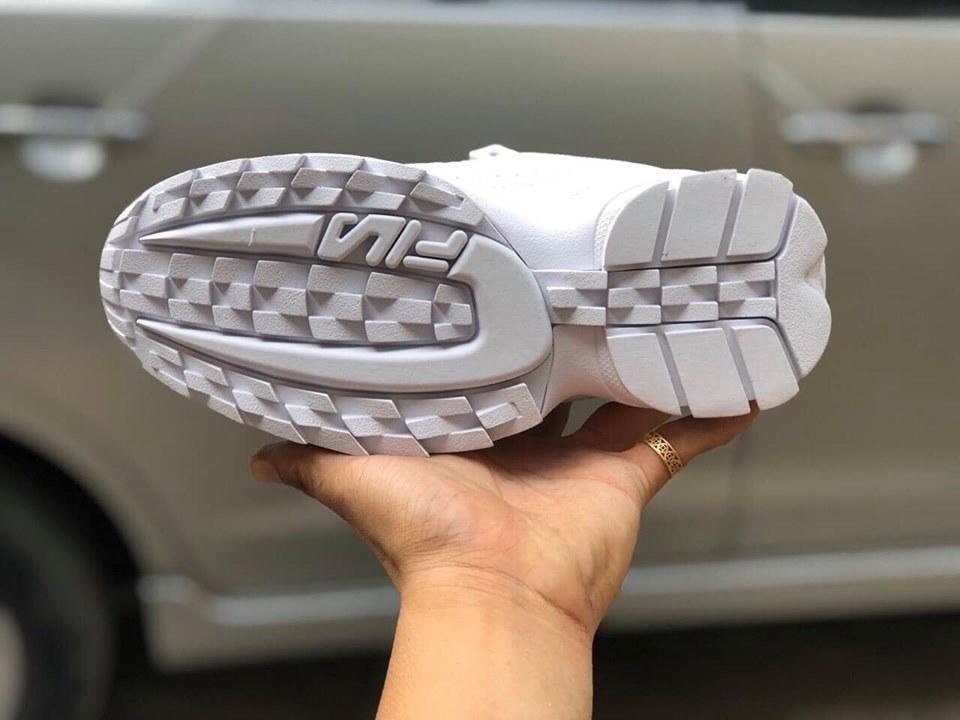 [Full Box & Tặng Tất - Vớ] Giày Thể Thao Sneaker Fila Trắng Full