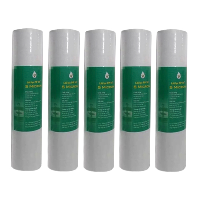 Combo 5 lõi lọc thô 10inch (lõi nesca)