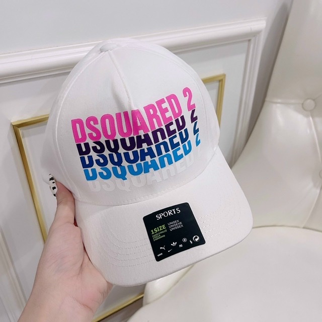 NÓN KẾT VẢI KAKI IN THÊU CHỮ DSQUARED2 SIÊU ĐẸP CAO CẤP NAM NỮ FROM ĐẸP