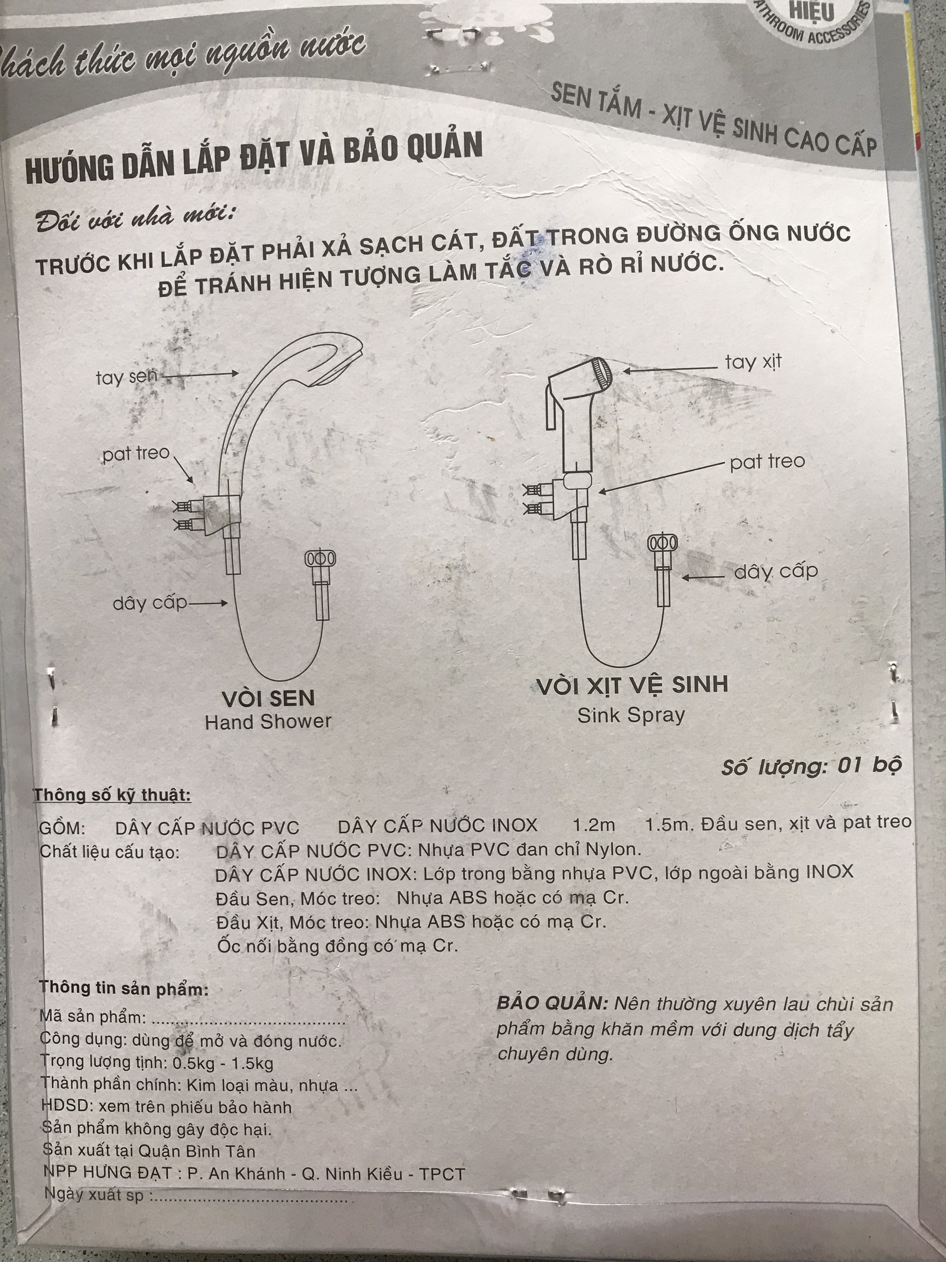 [HCM]Bộ sen tắm tăng áp sứ cao cấp (TS – 11)