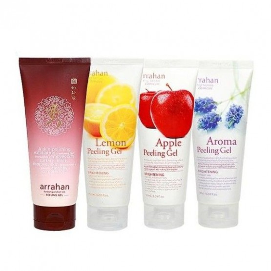 Tẩy da chết Araha Hàn Quốc tuýp 180ml - đủ mùi vị cho chị em lựa chọn