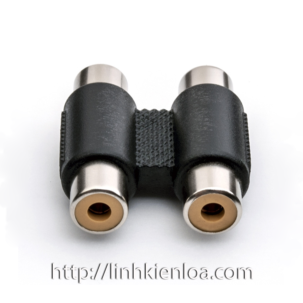 Double Jack (RCA) -2 pin Lotus connector-double Jack (RCA)