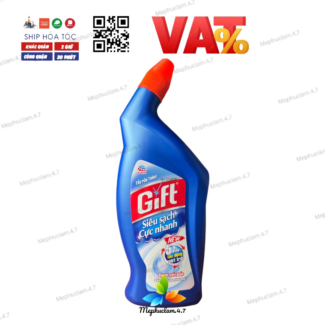 Tẩy rửa Toilet Gift chai