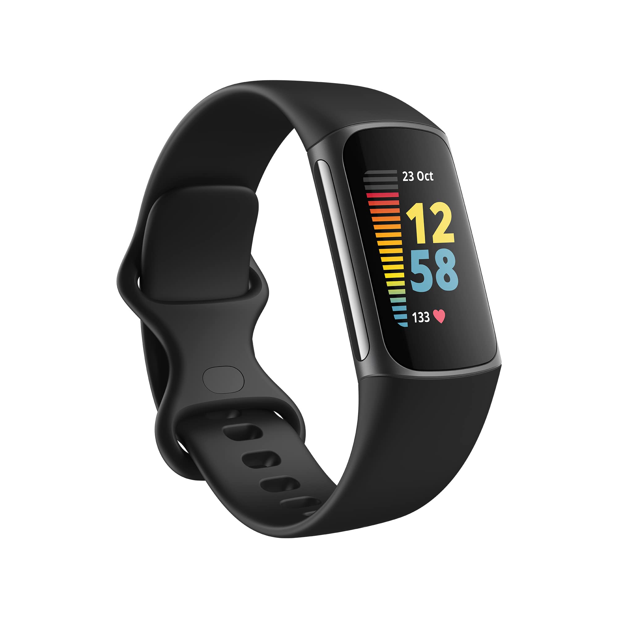 Hàng chính hãng 100% Fitbit Charge 5 theo dõi sức khỏe thể dục tiên tiến với GPS tích hợp, công cụ quản lý căng thẳng, theo dõi giấc ngủ, nhịp tim 24/7 7 ngày miễn phí trả hàng