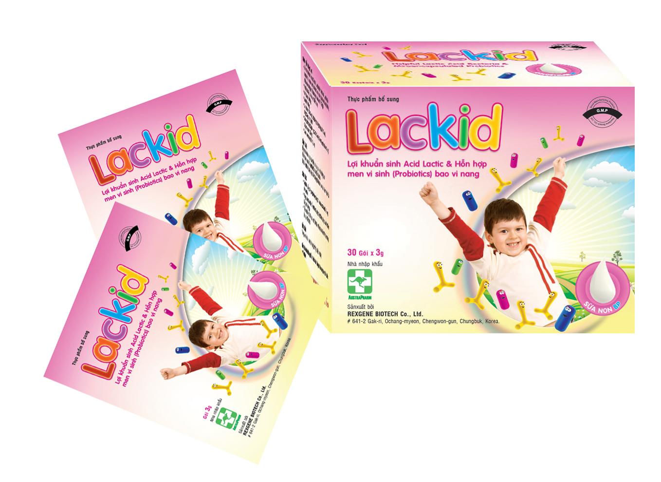 LACKID - Men vi sinh Hàn Quốc