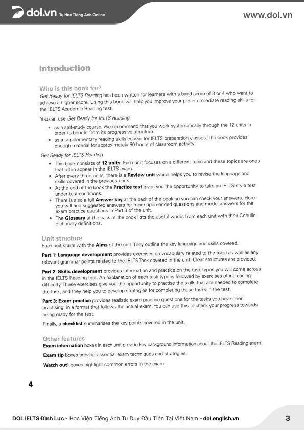 Get Ready for IELTS - Trọn bộ 4 cuốn