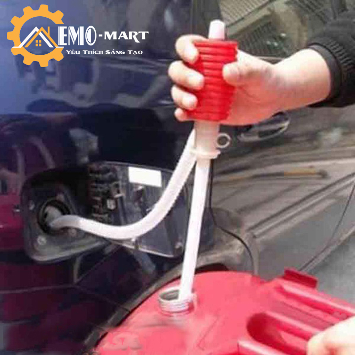 Dụng cụ hút xăng dầu bóp tay