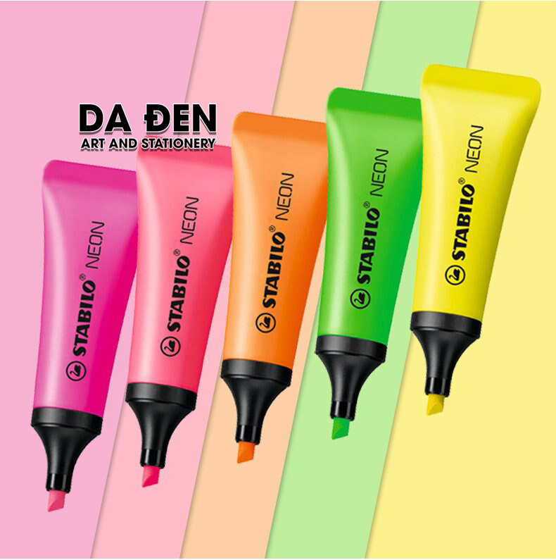 [HCM]Bút Dạ Quang Stabilo Neon HL72