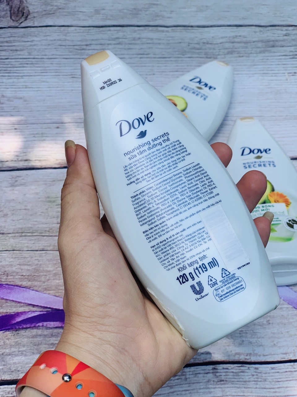 Sữa Tắm Dưỡng Thể Dove 120ml