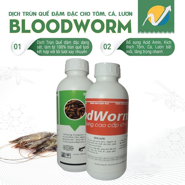 DỊCH TRÙNG QUẾ CHO LƯƠN,CÁ - 2 CHAI 1L