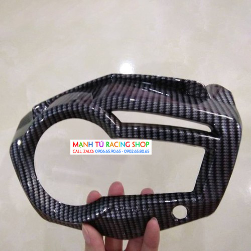 Ốp mặt đồng hồ carbon cho exciter 150