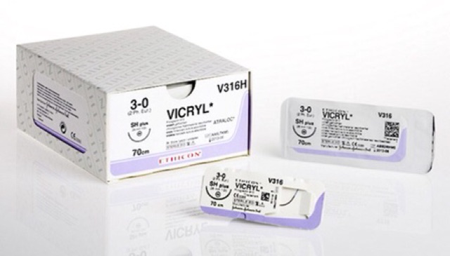 Chỉ Tự Tiêu Vicryl Các Số - 3.0