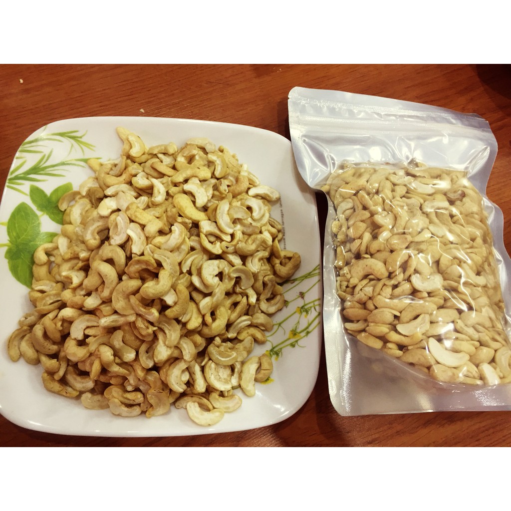500g hạt điều tươi bể đôi làm sữa size lớn