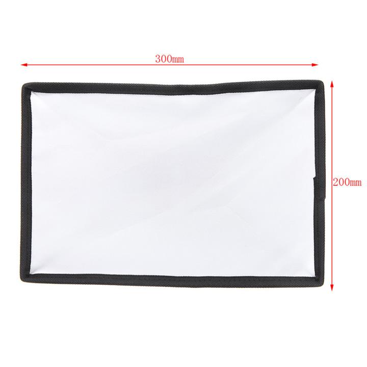 Tản sáng softbox đèn Flash kích thước 20cm x 30cm - Có túi đựng