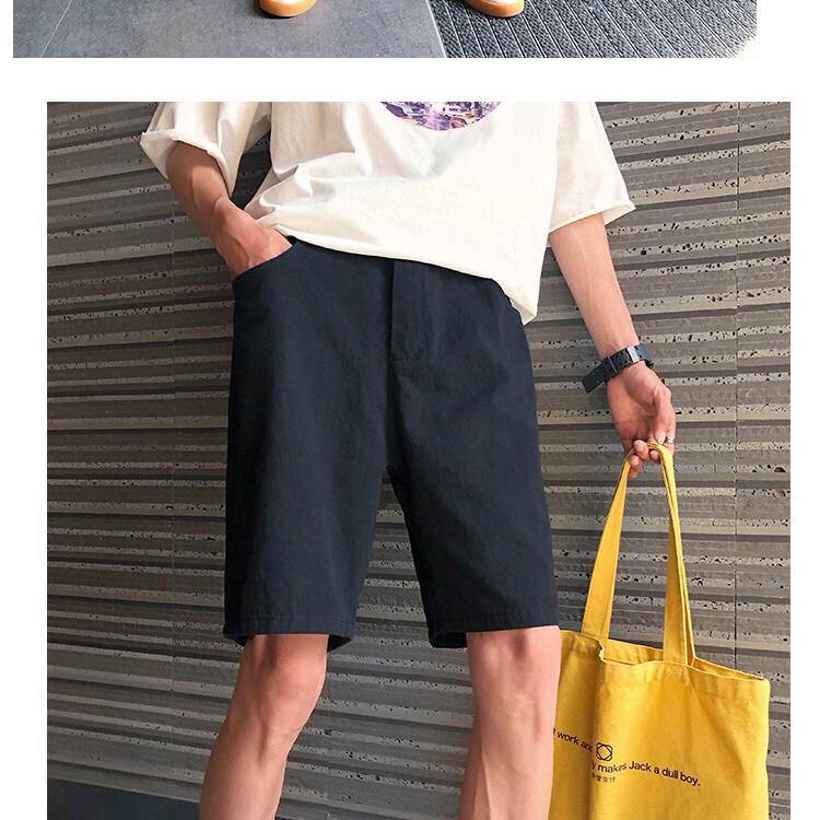[HCM]Quần Short Kaki Nam Trơn Thời Trang Unisex