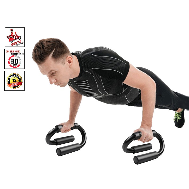 Bộ 2 cây hổ trợ hít đất tập thể thao Push Up Stand 3 chiều