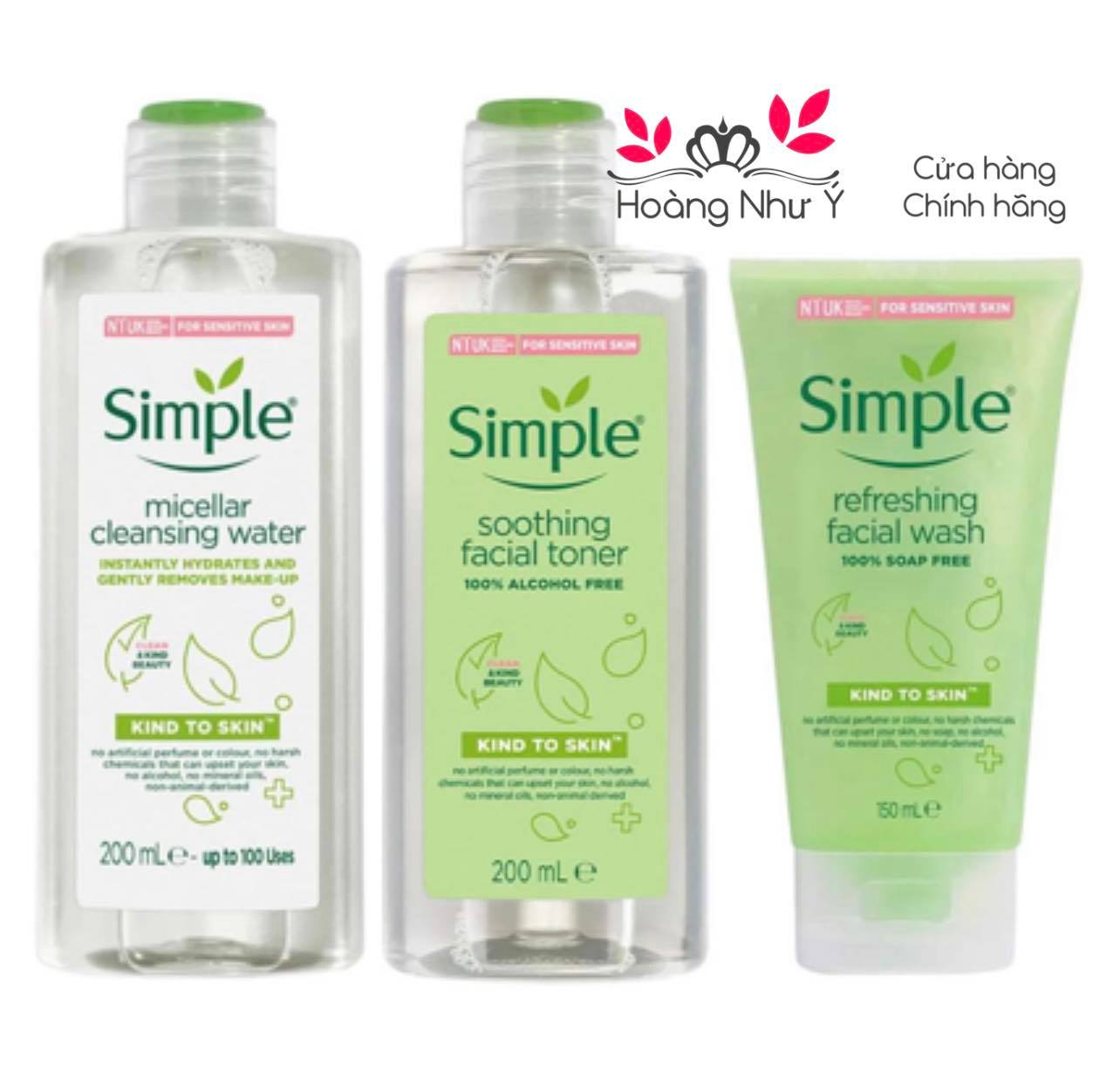 Nước Tẩy Trang Simple  200ml