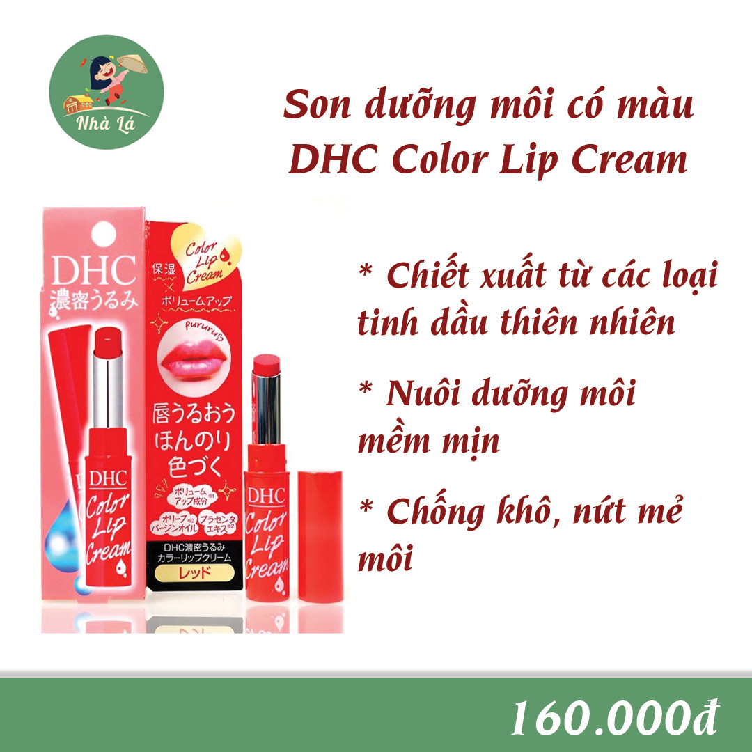 SON DƯỠNG DHC COLOR LIP CREAM