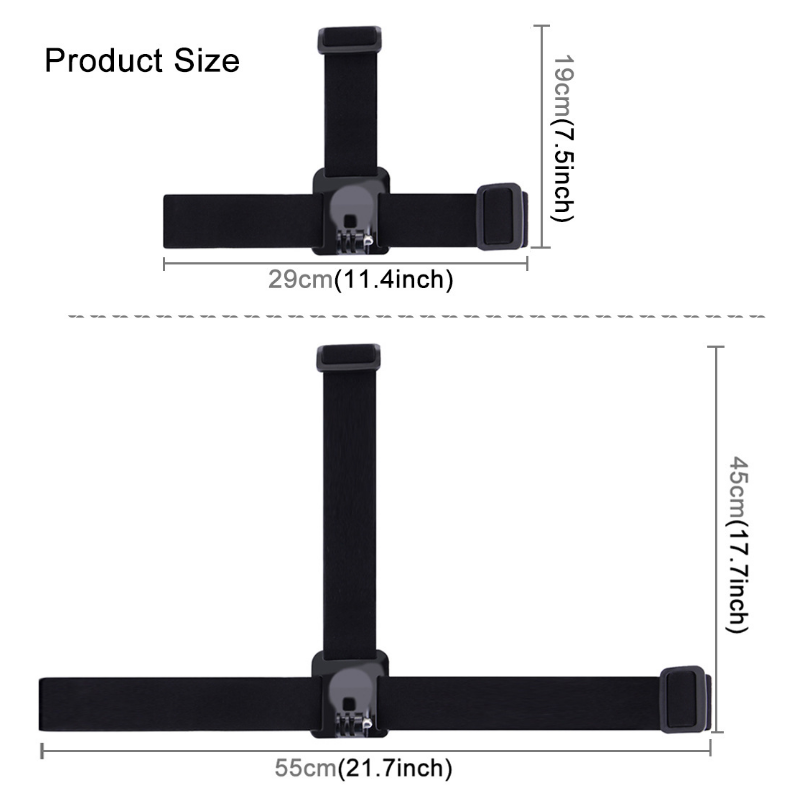 Dây đeo đầu cho GoPro 8 / 7 / 6 / 5 Osmo Action camera