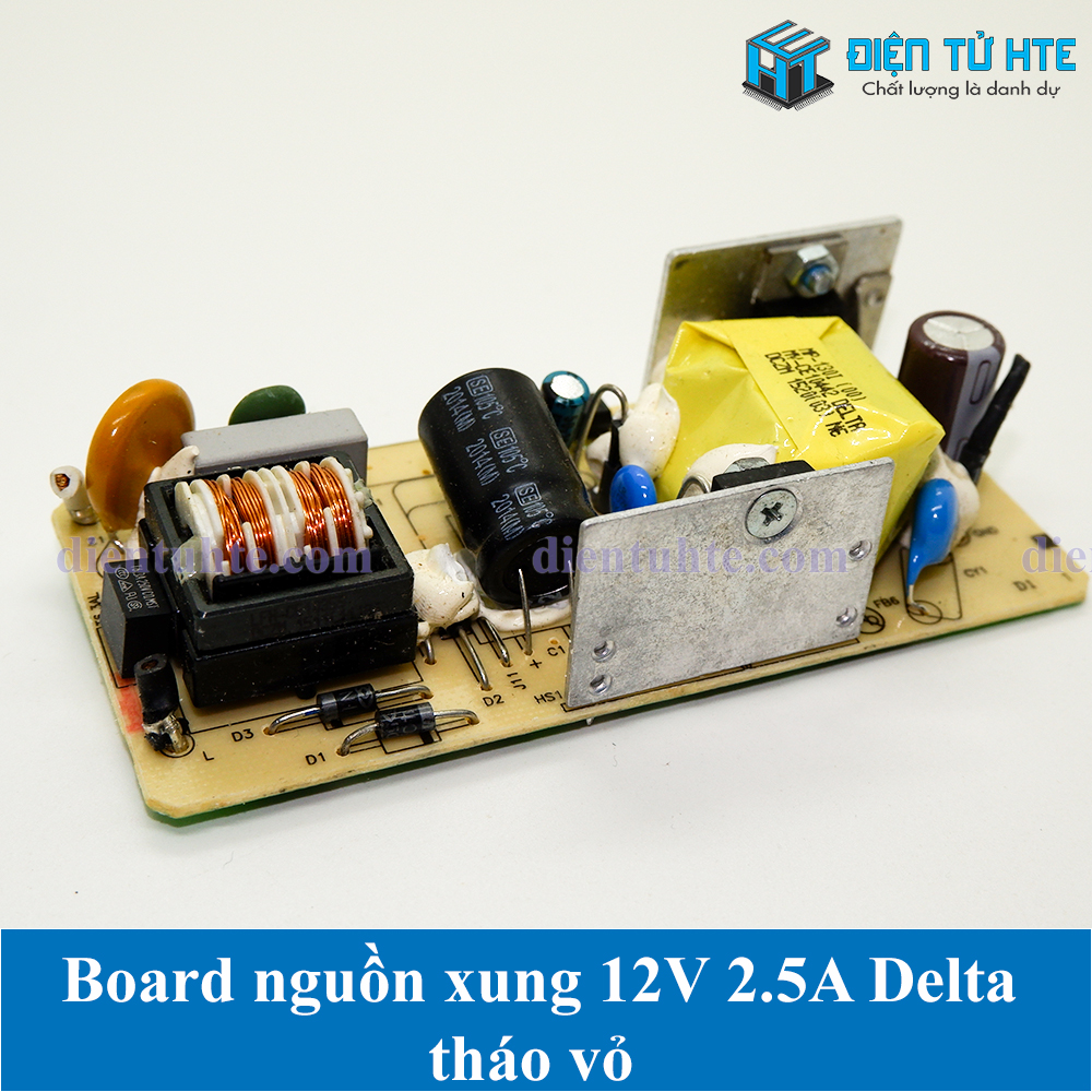 Board nguồn xung 12V 2.5A tháo vỏ DELTA