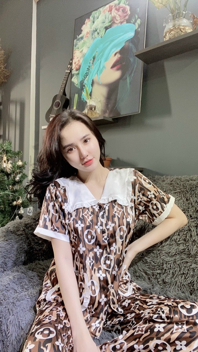 [HCM]Pijama TIỂU THƯ Đồ ngủ nữ pijama lụa siêu đẹp ( Hàng loại đẹp)