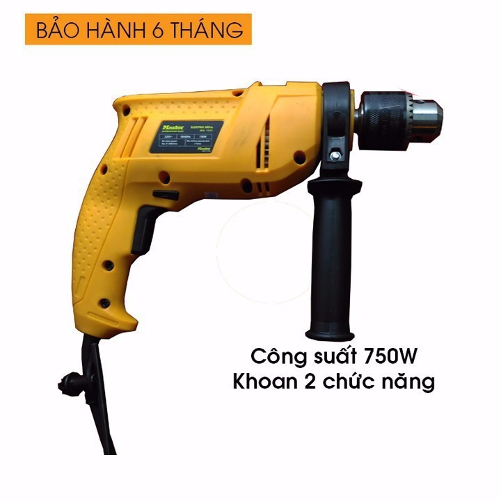 Máy khoan bê tông master 13 mm 750w
